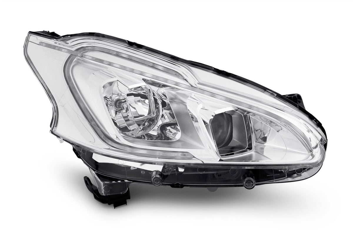 Peugeot 208 Right Headlight, Valeo OEM, OEM 9802848480, MPN 45163