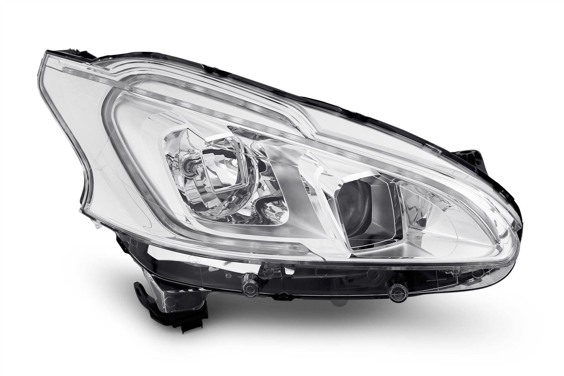 Peugeot 208 Right Headlight, Valeo OEM, OEM 9802848480, MPN 45163