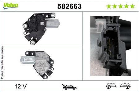 Valeo Rear Wiper Motor for Mercedes-Benz, OEM quality, OEM A1569068200 - View 2