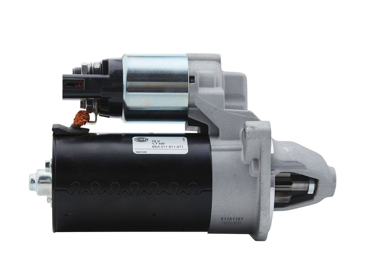 Hella Starter Motor for Kia & Hyundai, OEM quality, OEM 361002B300, MPN 8EA 011 611-571