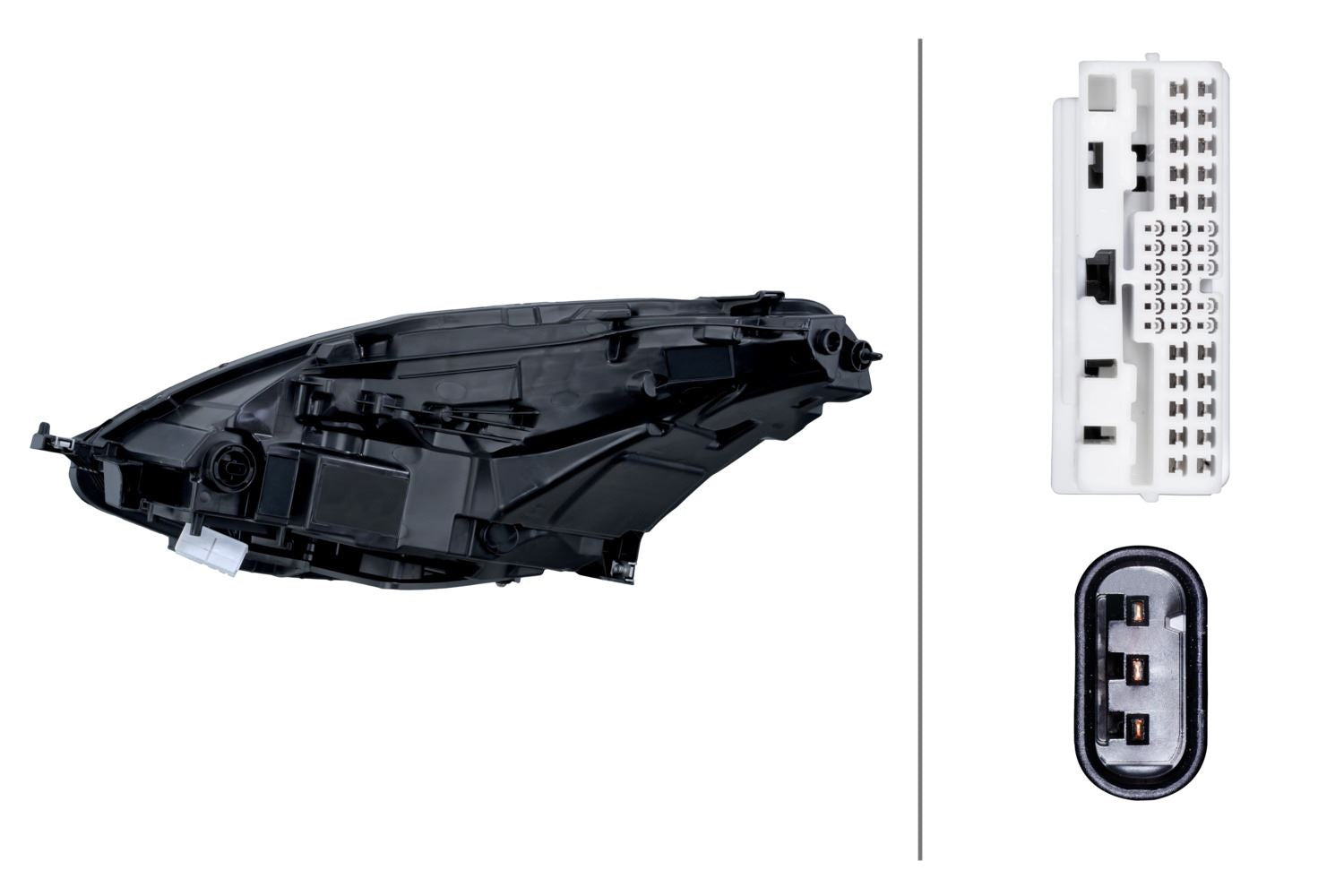 Hella LED Right Headlight for Tesla, OEM quality, OEM 1514953-00-E - View 4
