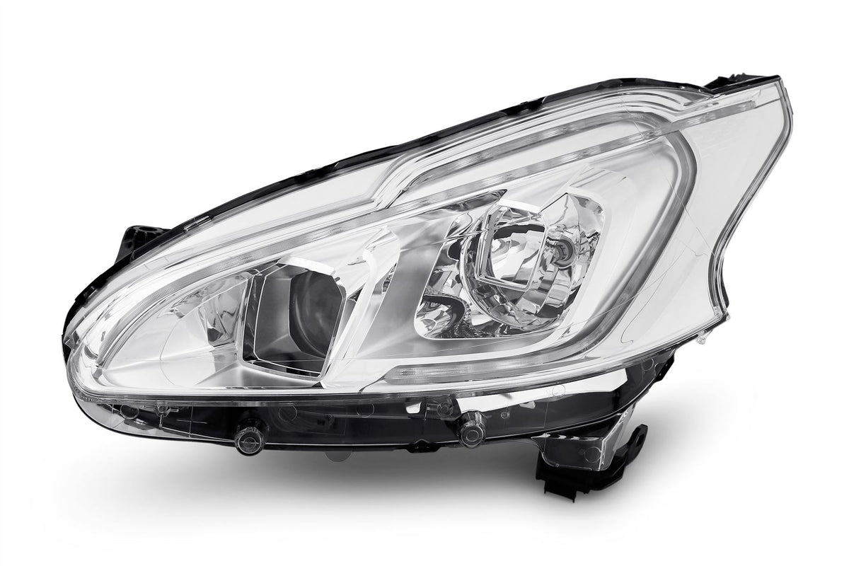 Peugeot 208 Left Headlight, Valeo OEM, OEM 9802850980, MPN 45162