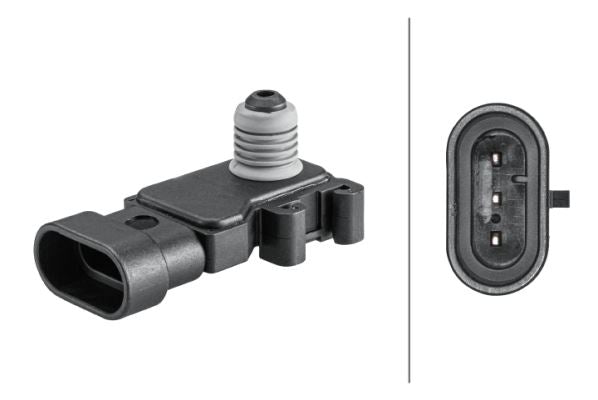 Hella Boost Pressure Sensor for Chevrolet, OEM quality, OEM 16232443, MPN 6PP 358 152-141