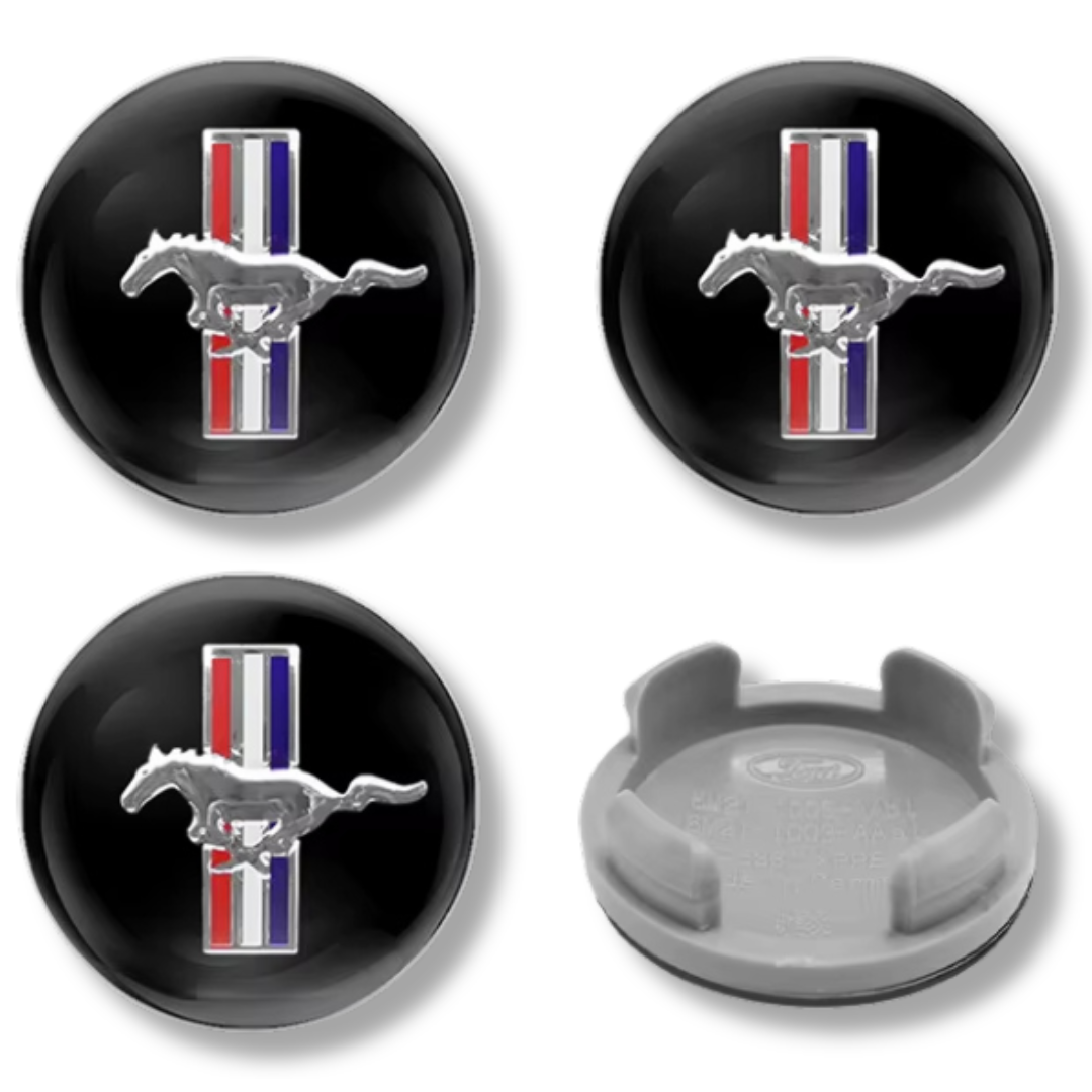 Ford 54mm plastic Centre Caps Set, set of 4, OEM 1429118