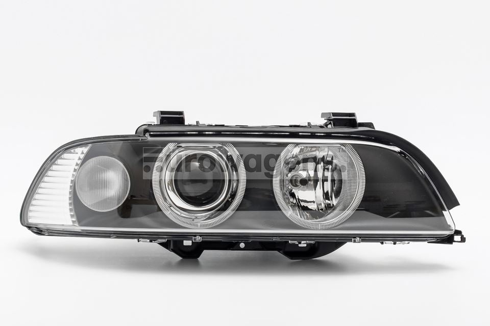 BMW 5 Series Right Headlight, Hella OEM, OEM 63126912438, MPN 1LL 008 052-601