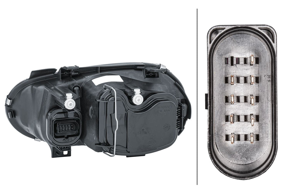 Hella Right Headlight – Volkswagen | OEM 1J1 941 018 B - View 2