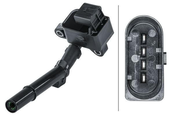 Hella Ignition Coil for Mercedes-Benz, OEM quality, OEM 270 906 05 00, MPN 5DA 358 168-311