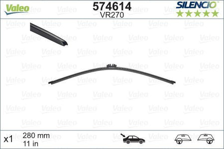 Valeo Rear Wiper Blade for Ford, BMW & more, OEM quality, OEM 61627407273 - View 4