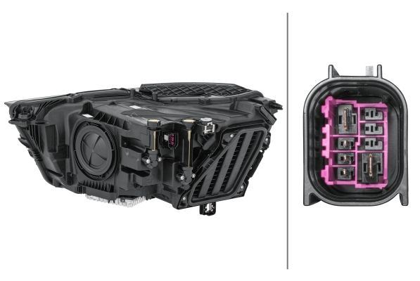 Hella Matrix LED Right Headlight for Audi, OEM quality, OEM 83A941784A - View 2