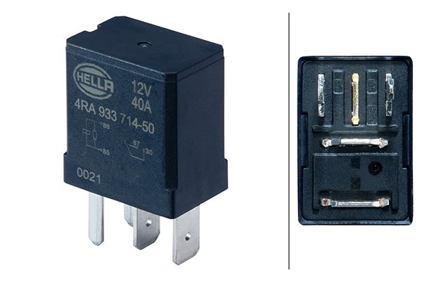Hella Relay for Ford, OEM quality, OEM OEM part number for reference only is 2060811, MPN 4RA 933 714-501