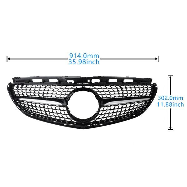 Bumper Grille Front - for Mercedes-Benz - OEM 2825012 | Eurowagens - View 4
