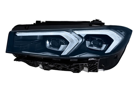 BMW 3 Series Left Headlight, Hella OEM, OEM 9450797, MPN 1LX 016 808-631