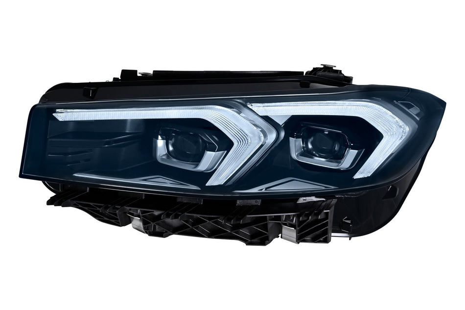 BMW 3 Series Left Headlight, Hella OEM, OEM 9450797, MPN 1LX 016 808-631