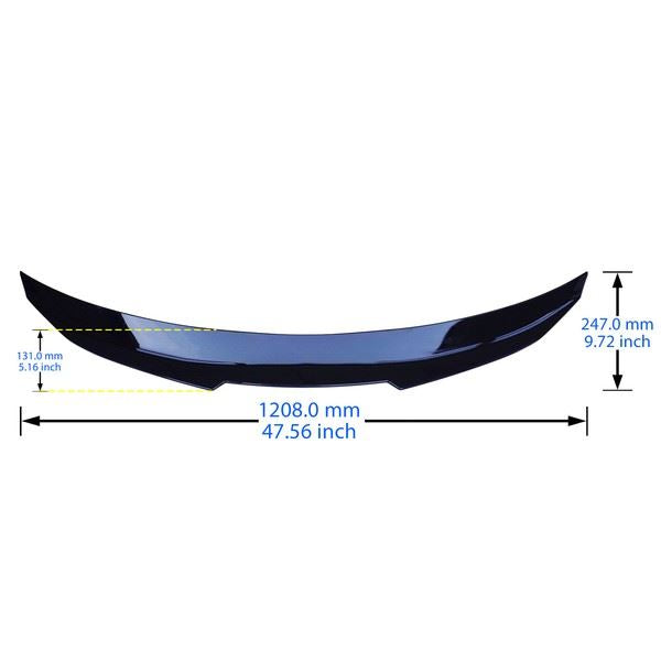 Boot Spoiler Lip Wing Rear - for BMW | Eurowagens - View 8