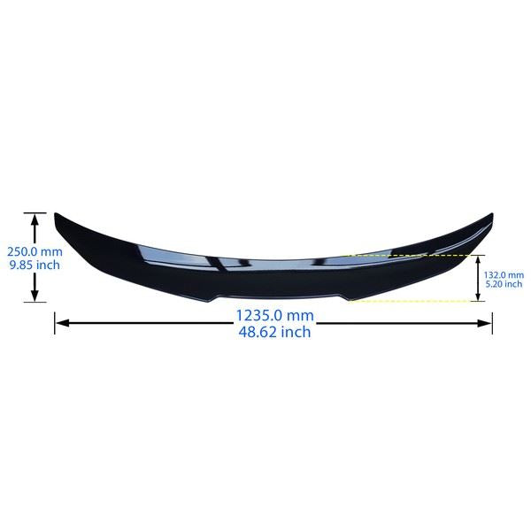Boot Spoiler Lip Wing Rear - for BMW | Eurowagens - View 2