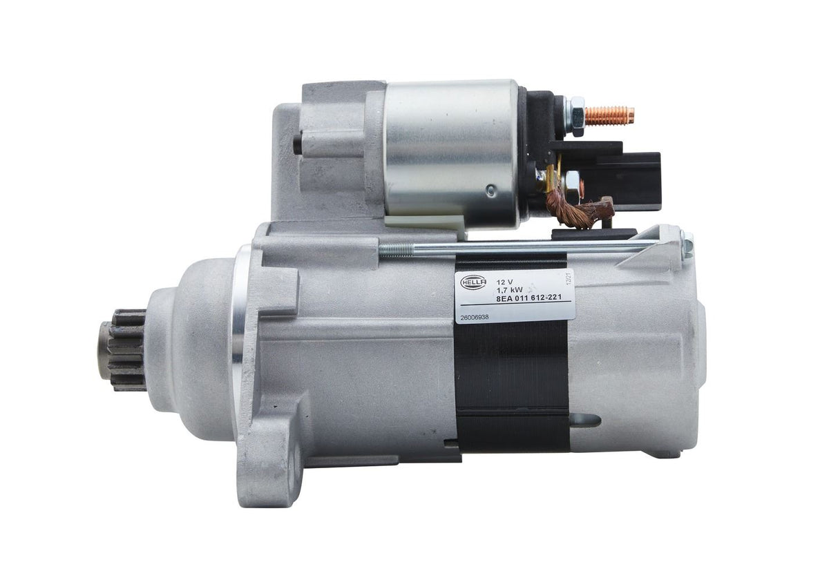 Hella Starter Motor for Seat, Audi & more, OEM quality, OEM 02Z 911 023 M, MPN 8EA 011 612-221