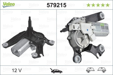 Citroen Xsara Picasso Rear Wiper Motor, Valeo OEM, OEM 6405G7, MPN 579215