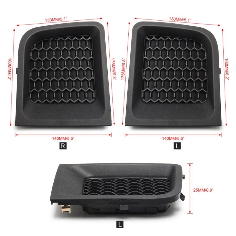 Bumper Grille Lower - for Jeep - OEM 5XB62LXHAA | Eurowagens - View 8