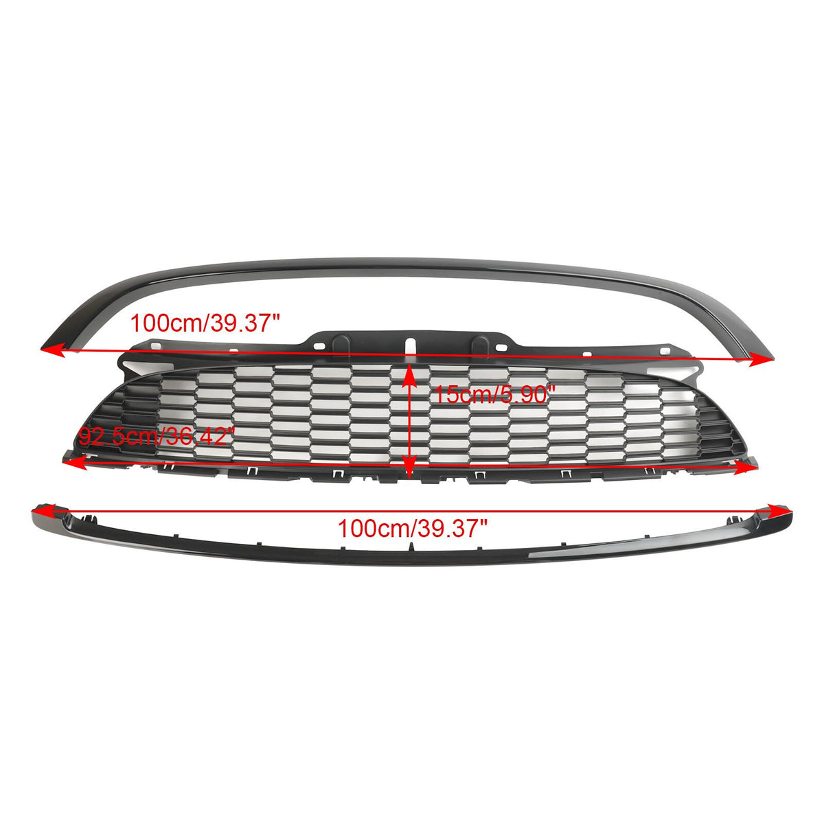 Bumper Grille Trim Front - for Mini | Eurowagens - View 2
