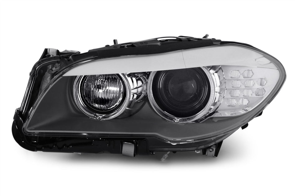 Hella Bi-Xenon AFS LED DRL Left Headlight for BMW, OEM quality, OEM 63117271905, MPN 1ZS 010 131-631