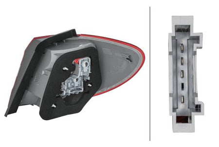 Mercedes-Benz B-Class Sports Tourer Left Rear Light, Hella OEM, OEM 246 820 01 64 - View 3
