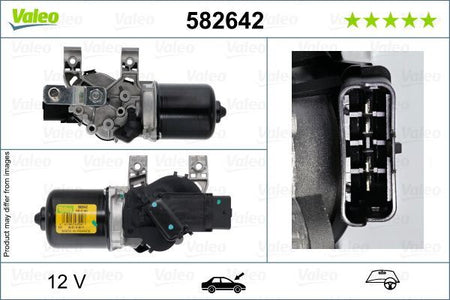 Valeo Front Wiper Motor for Renault, OEM quality, OEM 7701066450, MPN 582642