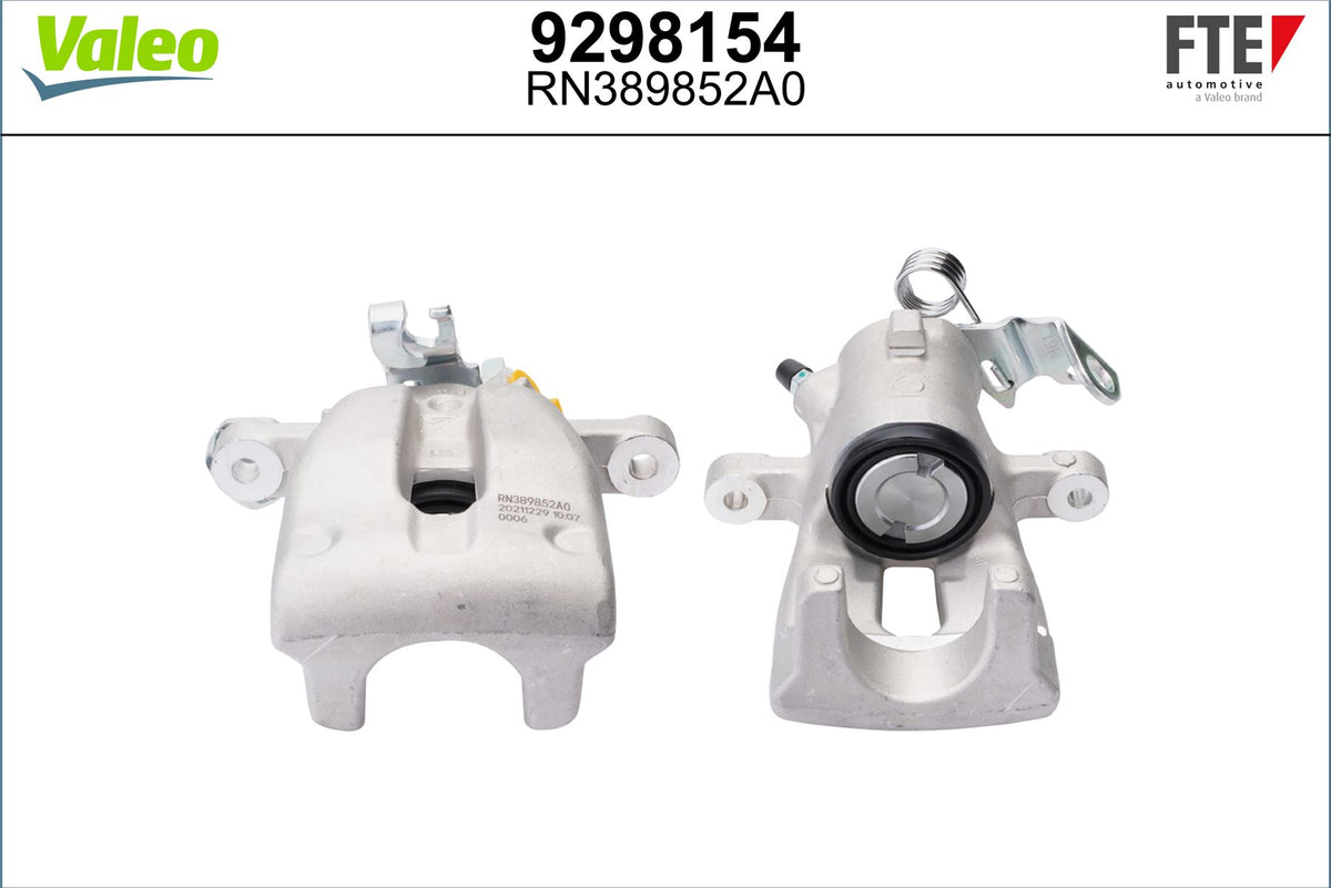 Valeo Right Brake Caliper Right for Vauxhall, OEM quality, OEM 542106, MPN 9298154