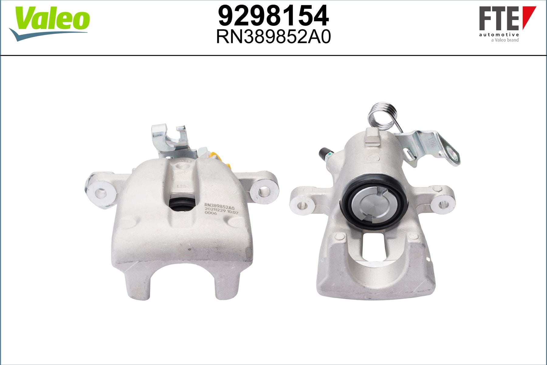 Valeo Right Brake Caliper Right for Vauxhall, OEM quality, OEM 542106, MPN 9298154