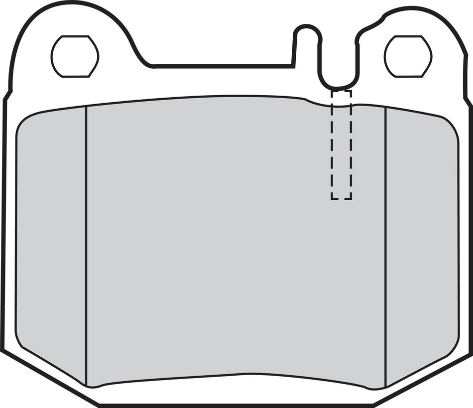 Valeo Rear Brake Pad Set for Mercedes-Benz, OEM quality, OEM 1634200720, MPN 302053