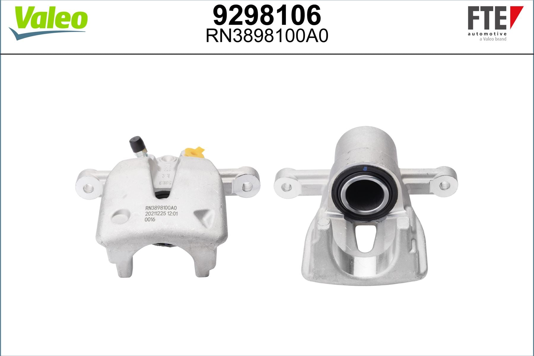 Valeo Right Brake Caliper Right for Toyota, OEM quality, OEM 4773005070, MPN 9298106