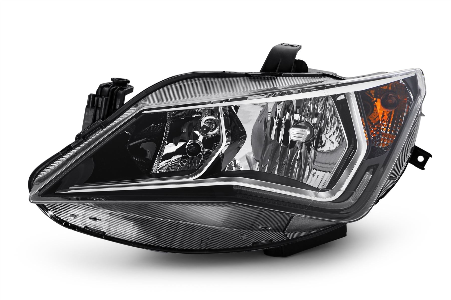 Seat Ibiza Left Headlight, Valeo OEM, OEM 6J2941005K, MPN 46726