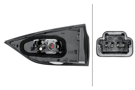 Renault Espace V Left Rear Light, Hella OEM, OEM 265550227R - View 4