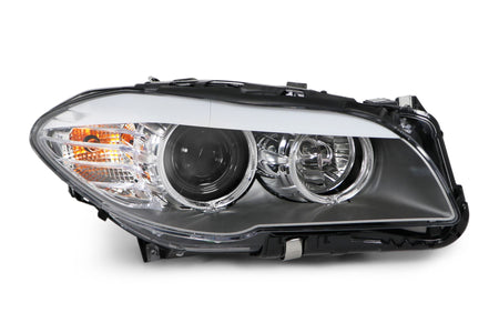 BMW 5 Series Right Headlight, Hella OEM, OEM 63117203242, MPN 1LL 010 131-041