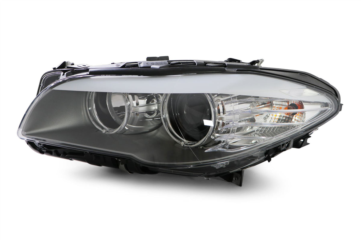 BMW 5 Series Left Headlight, Hella OEM, OEM 63117203241 - View 9