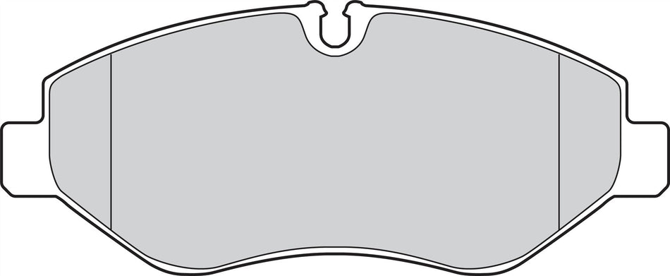 Iveco Daily Front Brake Pad Set, Valeo OEM, OEM 42555881, MPN 301027