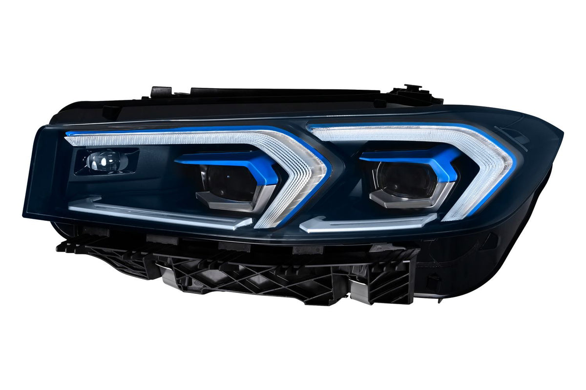 BMW 3 Series Left Headlight, Hella OEM, OEM 9450803, MPN 1LX 016 808-731