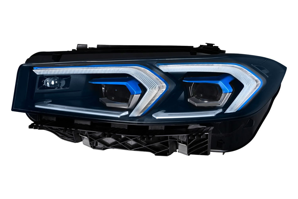 BMW 3 Series Left Headlight, Hella OEM, OEM 9450803, MPN 1LX 016 808-731