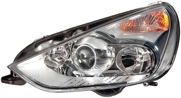 Hella Bi-Xenon Left Headlight for Ford, OEM quality, OEM 1 406 378, MPN 1ZS 009 250-851