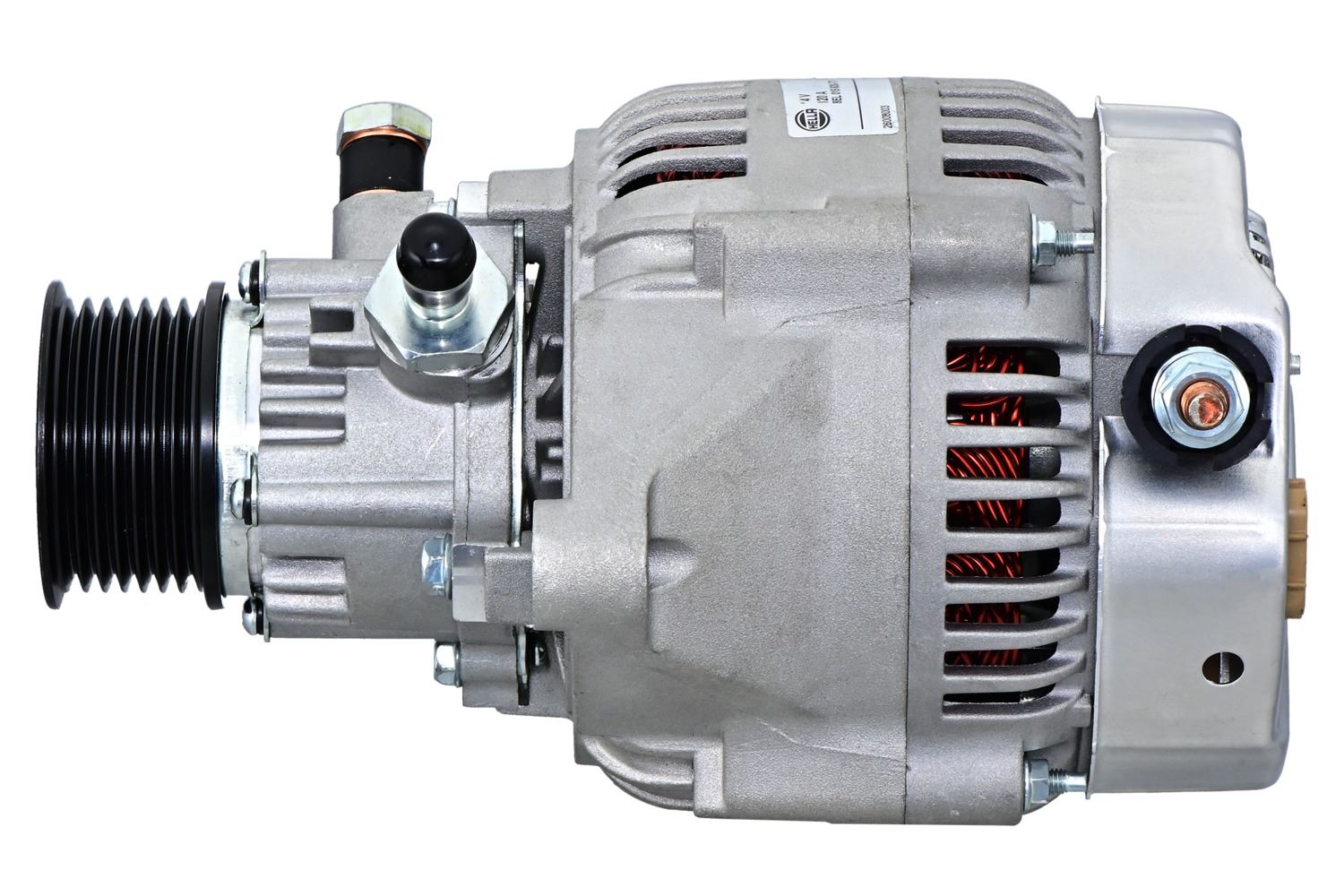 Land Rover Rover Discovery III Alternator, Hella OEM, OEM 38522267F, MPN 8EL 015 630-771