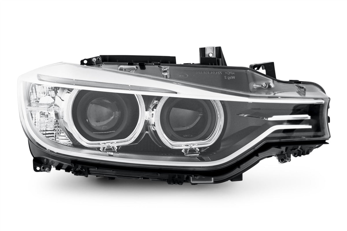 Hella Bi-Xenon AFS LED DRL Right Headlight for BMW, OEM quality, OEM 63117338704, MPN 1ZS 354 983-241