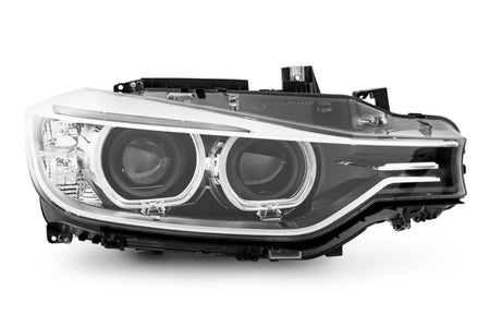 Hella Bi-Xenon AFS LED DRL Right Headlight for BMW, OEM quality, OEM 63117338704, MPN 1ZS 354 983-241