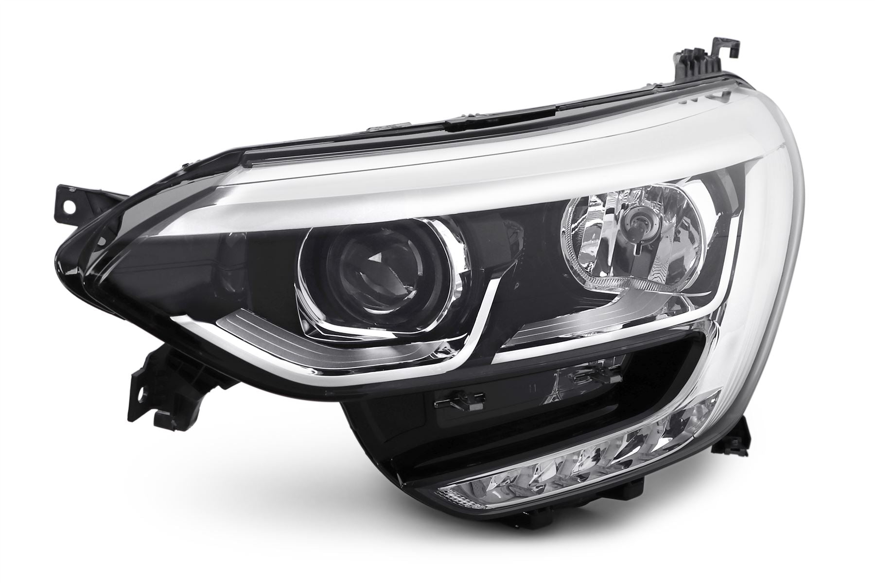 Renault Megane Left Headlight, Valeo OEM, OEM 260605227R - View 5
