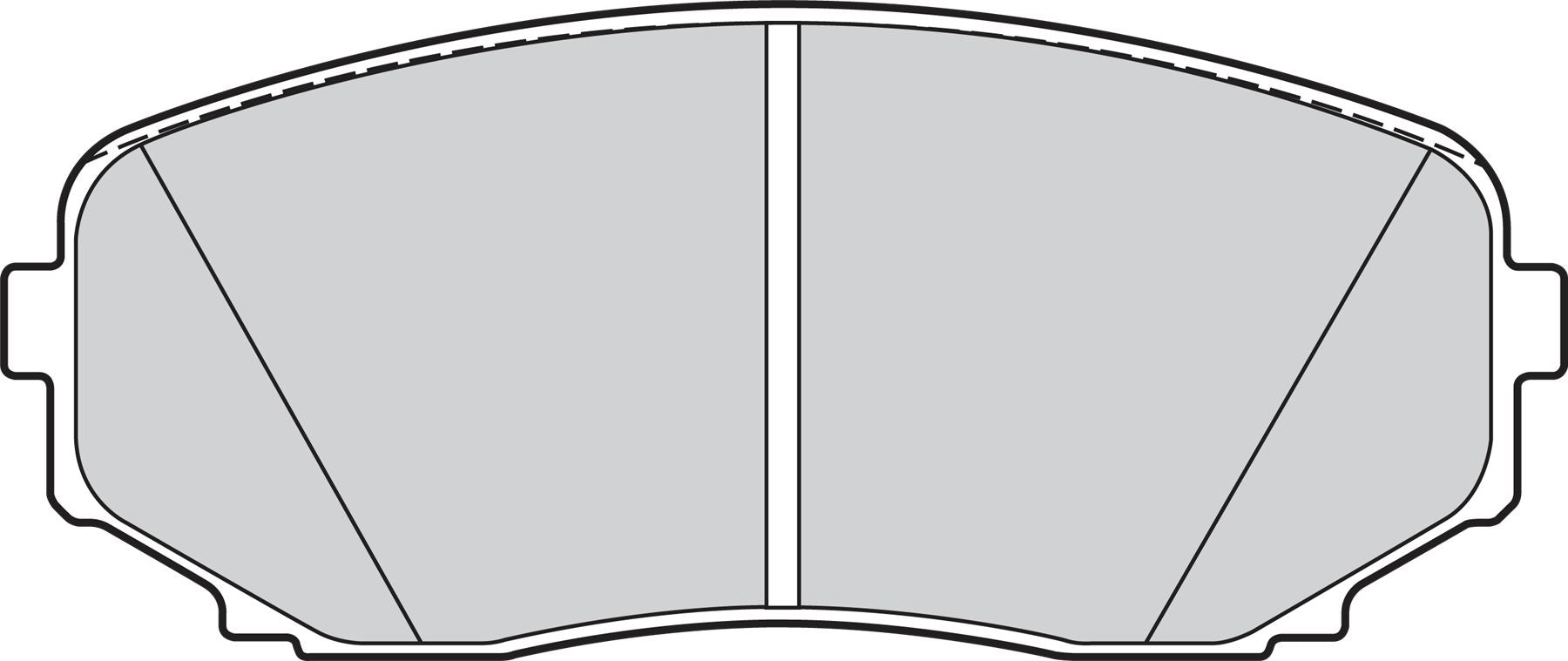 Valeo Front Brake Pad Set for Ford & Mazda, OEM quality, OEM 7T4Z-2001-A, MPN 302149
