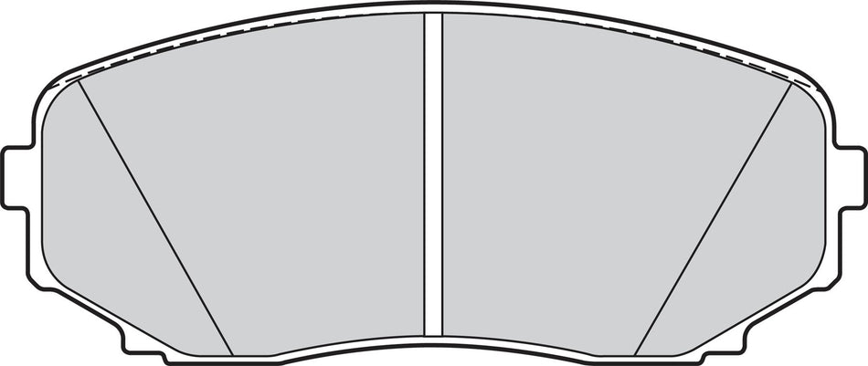 Valeo Front Brake Pad Set for Ford & Mazda, OEM quality, OEM 7T4Z-2001-A, MPN 302149