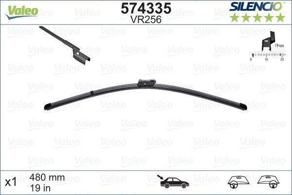 Ford Mondeo Rear Wiper Blade, Valeo OEM, OEM 1680512, MPN 574335