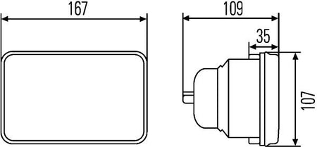 Hella Headlight for Toyota, Mitsubishi & more, OEM quality, OEM 4 190 562 - View 3
