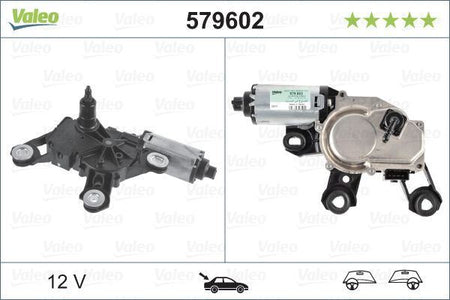 Valeo Rear Wiper Motor for Audi, OEM quality, OEM 4F9955711 - View 3