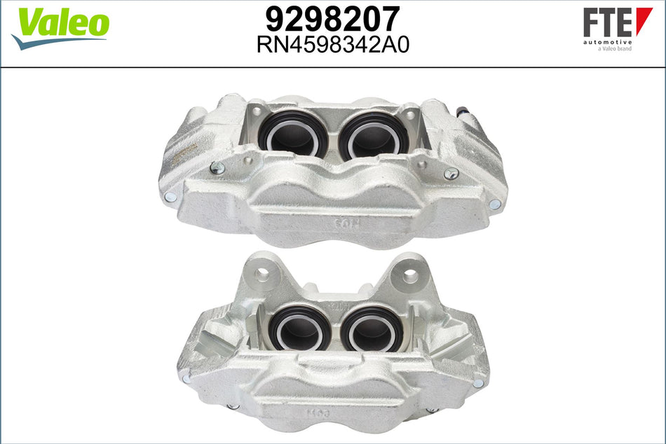 Valeo Right Brake Caliper Right for Mitsubishi, OEM quality, OEM 4605A460, MPN 9298207