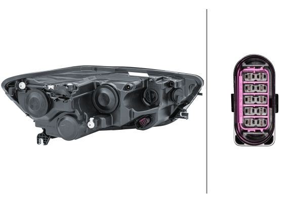 Hella Left Headlight for Audi, OEM quality, OEM 4G0941003N - View 4
