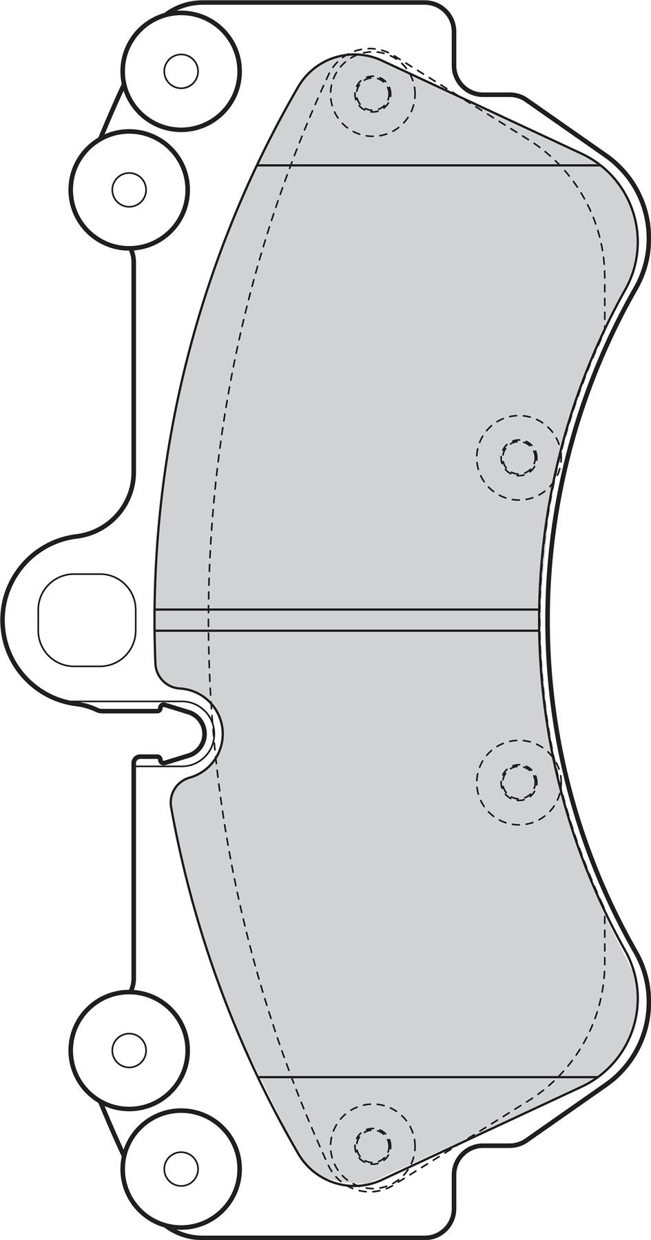 Valeo Front Brake Pad Set for Volkswagen & Porsche, OEM quality, OEM 7L0698151, MPN 302287
